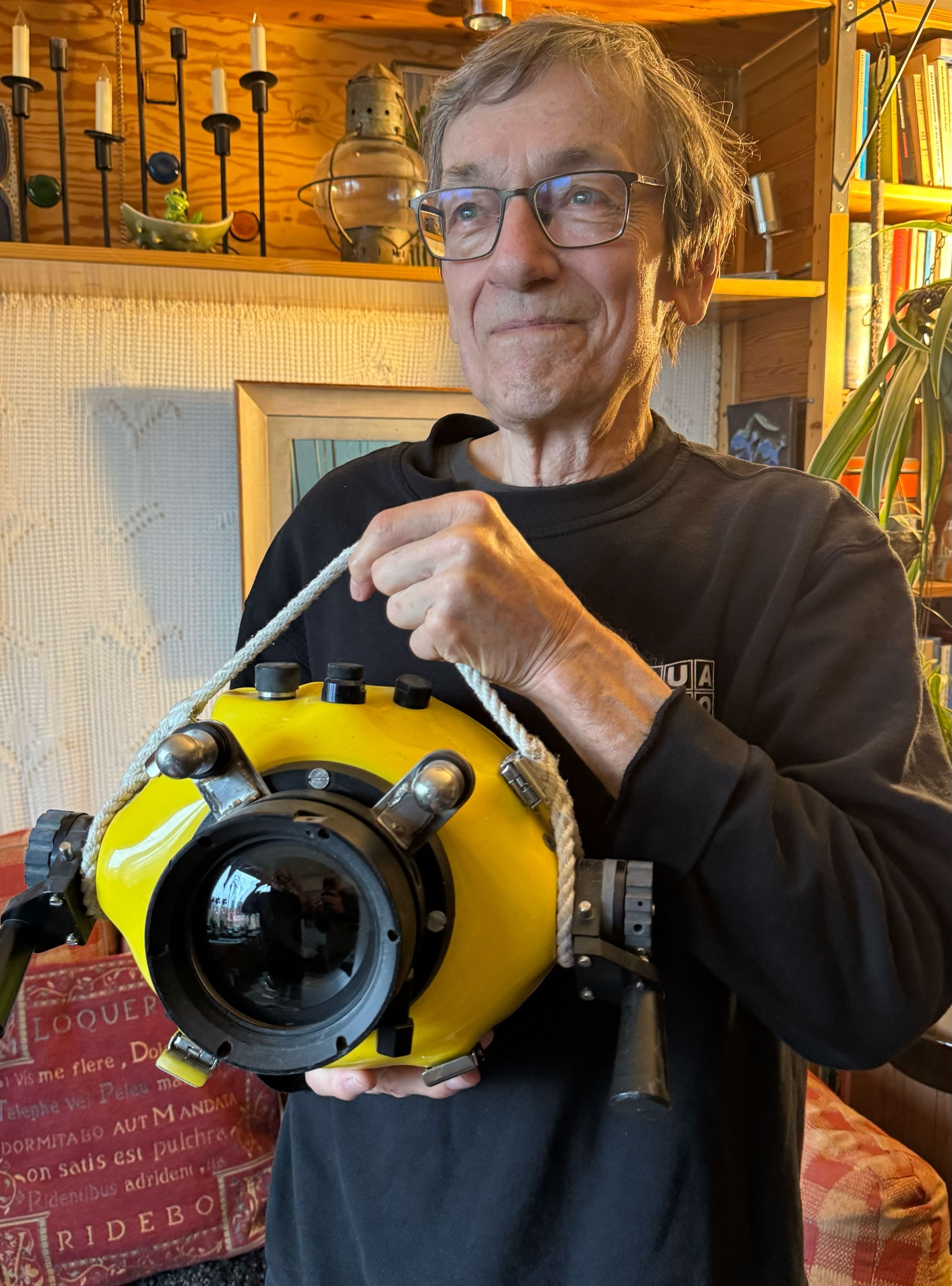 Tony Holm Donates a Lifetime Beneath the Surface